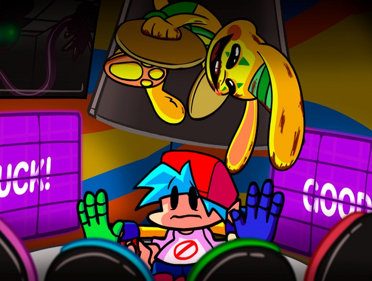 FNF Vs Poppy Playtime Bunzo Bunny Unblocked Game